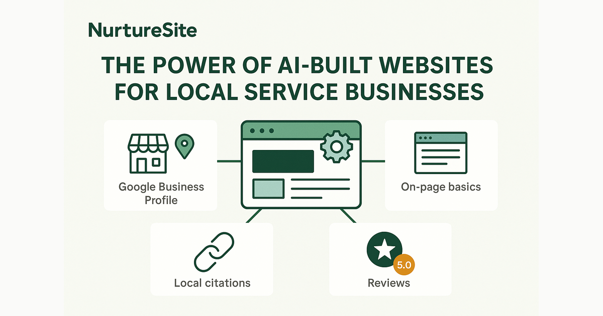 Infographic: The Power of AI-Built Websites for Local Service Businesses